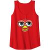 imageFurby Classic Toy Big Sassy Face Portrait Tank TopRed