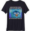 imageFurby Cute But Secretly Kinda Evil Photo Meme Premium Triblend TShirtNavy Blue
