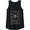 imageFurby Halloween Celestial Tarot Card Trouble Maker Outline Tank TopBlack