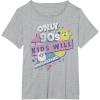 imageFurby Only 90s Kids Will Understand Retro Funky Logo TShirtHeather Grey