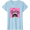 imageFurby Pink ampamp Black Retro Watercolor Surprise Furby Face TShirtBaby Blue