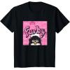 imageFurby Pink ampamp Black Retro Watercolor Surprise Furby Face TShirtBlack