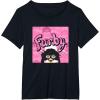 imageFurby Pink ampamp Black Retro Watercolor Surprise Furby Face TShirtBlack