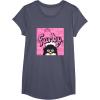 imageFurby Pink ampamp Black Retro Watercolor Surprise Furby Face TShirtHeather Blue