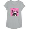 imageFurby Pink ampamp Black Retro Watercolor Surprise Furby Face TShirtHeather Grey