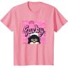 imageFurby Pink ampamp Black Retro Watercolor Surprise Furby Face TShirtPink