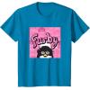 imageFurby Pink ampamp Black Retro Watercolor Surprise Furby Face TShirtSapphire Blue