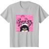 imageFurby Pink ampamp Black Retro Watercolor Surprise Furby Face TShirtSilver Grey