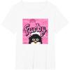 imageFurby Pink ampamp Black Retro Watercolor Surprise Furby Face TShirtWhite