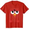 imageFurby Retro Big Red Smiling Face TShirtRed