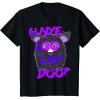 imageFurby UNyeLooLayDoo Retro Graphic Portrait TShirtBlack