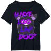 imageFurby UNyeLooLayDoo Retro Graphic Portrait TShirtBlack