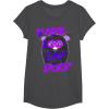 imageFurby UNyeLooLayDoo Retro Graphic Portrait TShirtDark Heather Grey