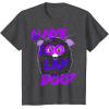 imageFurby UNyeLooLayDoo Retro Graphic Portrait TShirtDark Heather Grey