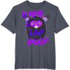 imageFurby UNyeLooLayDoo Retro Graphic Portrait TShirtHeather Blue