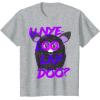 imageFurby UNyeLooLayDoo Retro Graphic Portrait TShirtHeather Grey