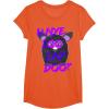 imageFurby UNyeLooLayDoo Retro Graphic Portrait TShirtOrange