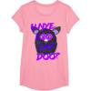 imageFurby UNyeLooLayDoo Retro Graphic Portrait TShirtPink