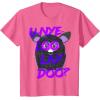imageFurby UNyeLooLayDoo Retro Graphic Portrait TShirtPink Heather