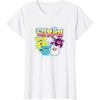 imageFurby Vintage Neon Rainbow Graffiti Style Group Poster TShirtWhite