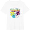 imageFurby Vintage Neon Rainbow Graffiti Style Group Poster TShirtWhite