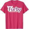 imageFurby A Mind Of Its Own Retro Bold Logo TShirtRed Heather
