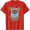 imageFurby Boom Classic Toy Polka Dot Pattern Portrait TShirtRed