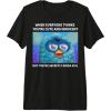 imageFurby Cute But Secretly Kinda Evil Photo Meme Premium Triblend TShirtBlack