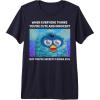 imageFurby Cute But Secretly Kinda Evil Photo Meme Premium Triblend TShirtNavy Blue