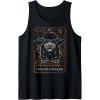imageFurby Halloween Celestial Tarot Card Trouble Maker Outline Tank TopBlack