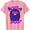 imageFurby UNyeLooLayDoo Retro Graphic Portrait TShirtPink