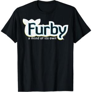 imageFurby A Mind Of Its Own Retro Bold Logo TShirtBlack