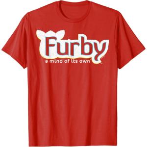 imageFurby A Mind Of Its Own Retro Bold Logo TShirtRed