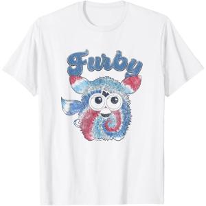 imageFurby Americana Tie Dye Swirl TShirtWhite
