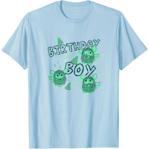 imageFurby Birthday Boy Scribble Lyrics Crazy Furbies Portrait TShirtBaby Blue