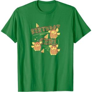 imageFurby Birthday Girl Scribble Lyrics Crazy Furbies Portrait TShirtKelly Green