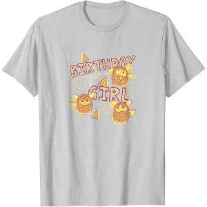 imageFurby Birthday Girl Scribble Lyrics Crazy Furbies Portrait TShirtSilver Grey