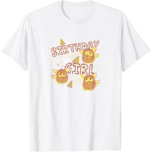 imageFurby Birthday Girl Scribble Lyrics Crazy Furbies Portrait TShirtWhite