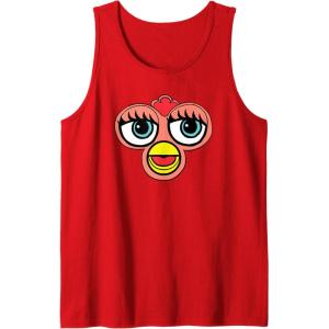 imageFurby Classic Toy Big Sassy Face Portrait Tank TopRed