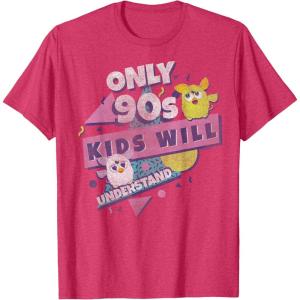 imageFurby Only 90s Kids Will Understand Retro Funky Logo TShirtRed Heather