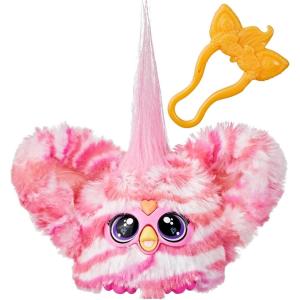 imageFurby Furblets BubLee Mini Friend 45 Sounds ampamp Music Speaks Only Furbish Electronic Plush Toys Pink ampamp White Back to School Gifts Ages 6Bublee Kpop Music