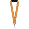 imageBuckleDown Furby Lanyard Furby Furbish Phrases and Icons Orange Pink Purple Elastic