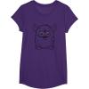 imageFurby Classic Toy Outline Vintage Smiling Portrait TShirtPurple