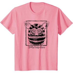 imageKids Furby Classic KahtohLoo Hypnotizing Eyes Vintage Portrait TShirtPink