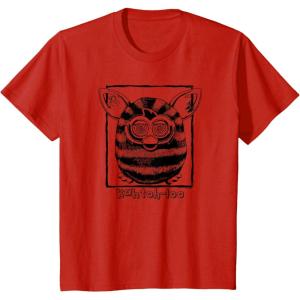 imageKids Furby Classic KahtohLoo Hypnotizing Eyes Vintage Portrait TShirtRed