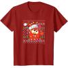 imageFurby Christmas Ugly Sweater TShirtCranberry Red