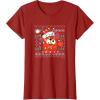 imageFurby Christmas Ugly Sweater TShirtCranberry Red