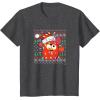 imageFurby Christmas Ugly Sweater TShirtDark Heather Grey