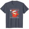 imageFurby Christmas Ugly Sweater TShirtHeather Blue