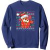imageFurby Christmas Ugly Sweater SweatshirtNavy Blue